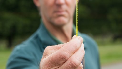 Man holding straw