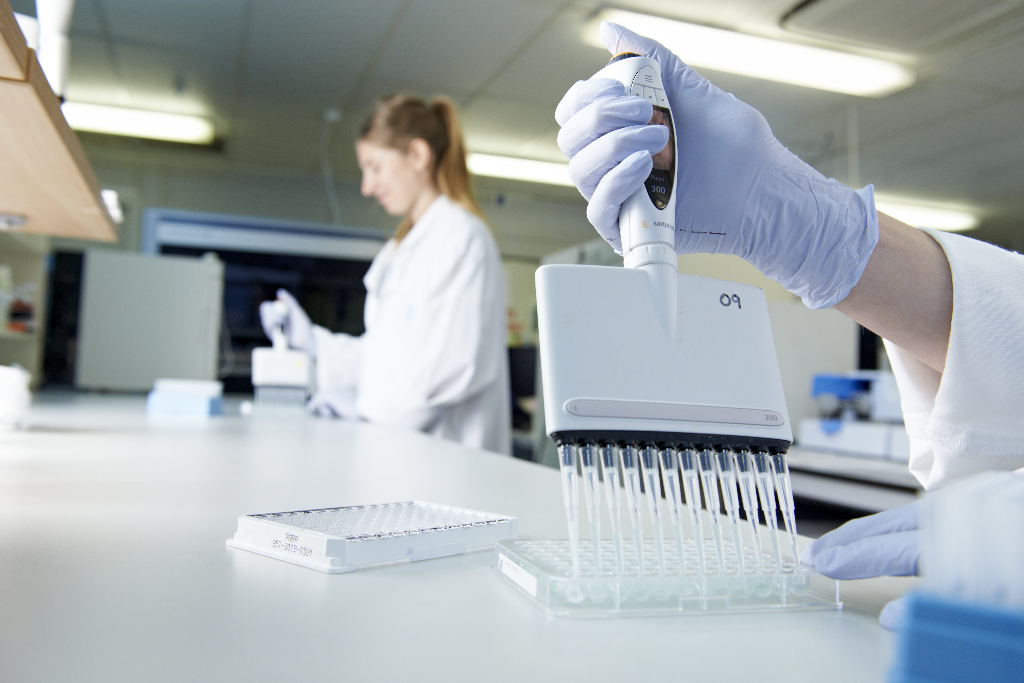 genetic research lab image